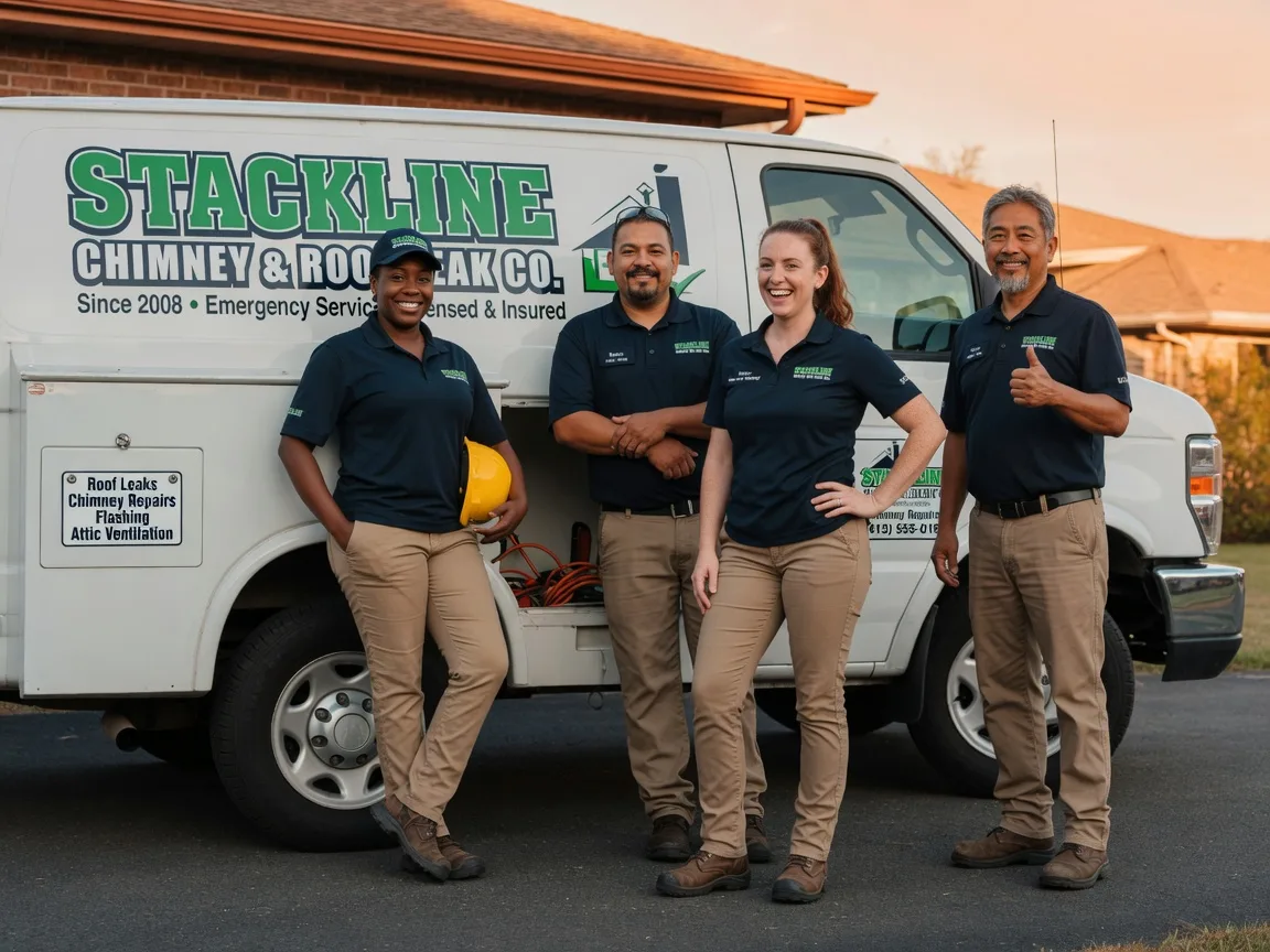 Chimney flashing repair company in Salem, NE